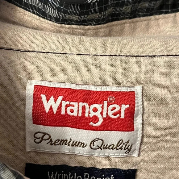 Men’s Wrangler Button Down Shirt Size 3XL - Picture 3 of 7